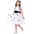 Grace Karin Princess White vestido de menina de crianças sem mangas vestido de menina de flor para casamento menina de 12 anos sem vestido CL007550-1